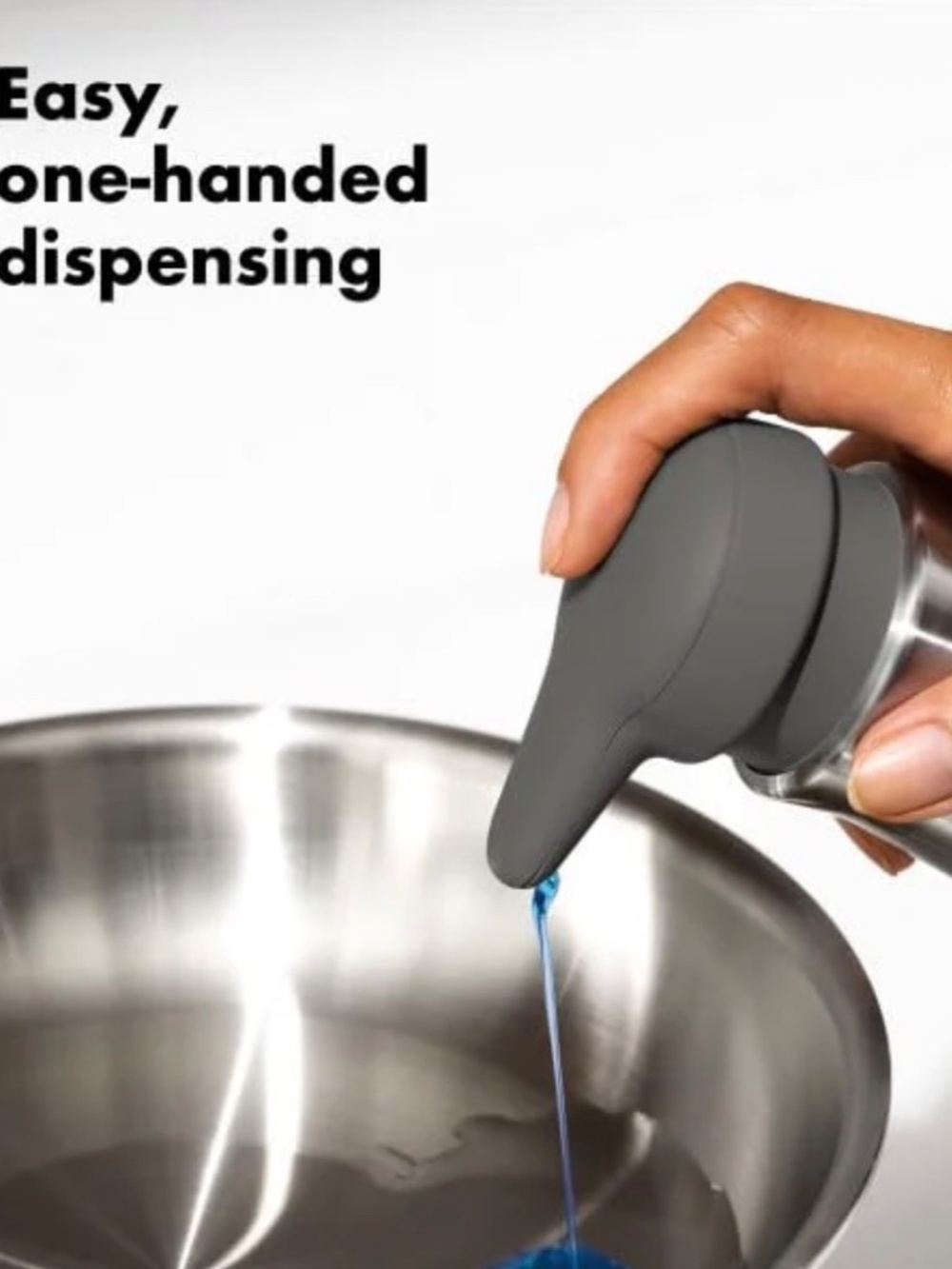 OXO Good Grip Stainless Steel Soap Dispenser x 2 - Picture 9 of 9